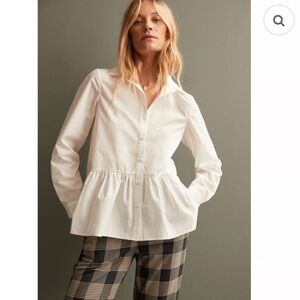 Anthropologie x mare mare button down blouse